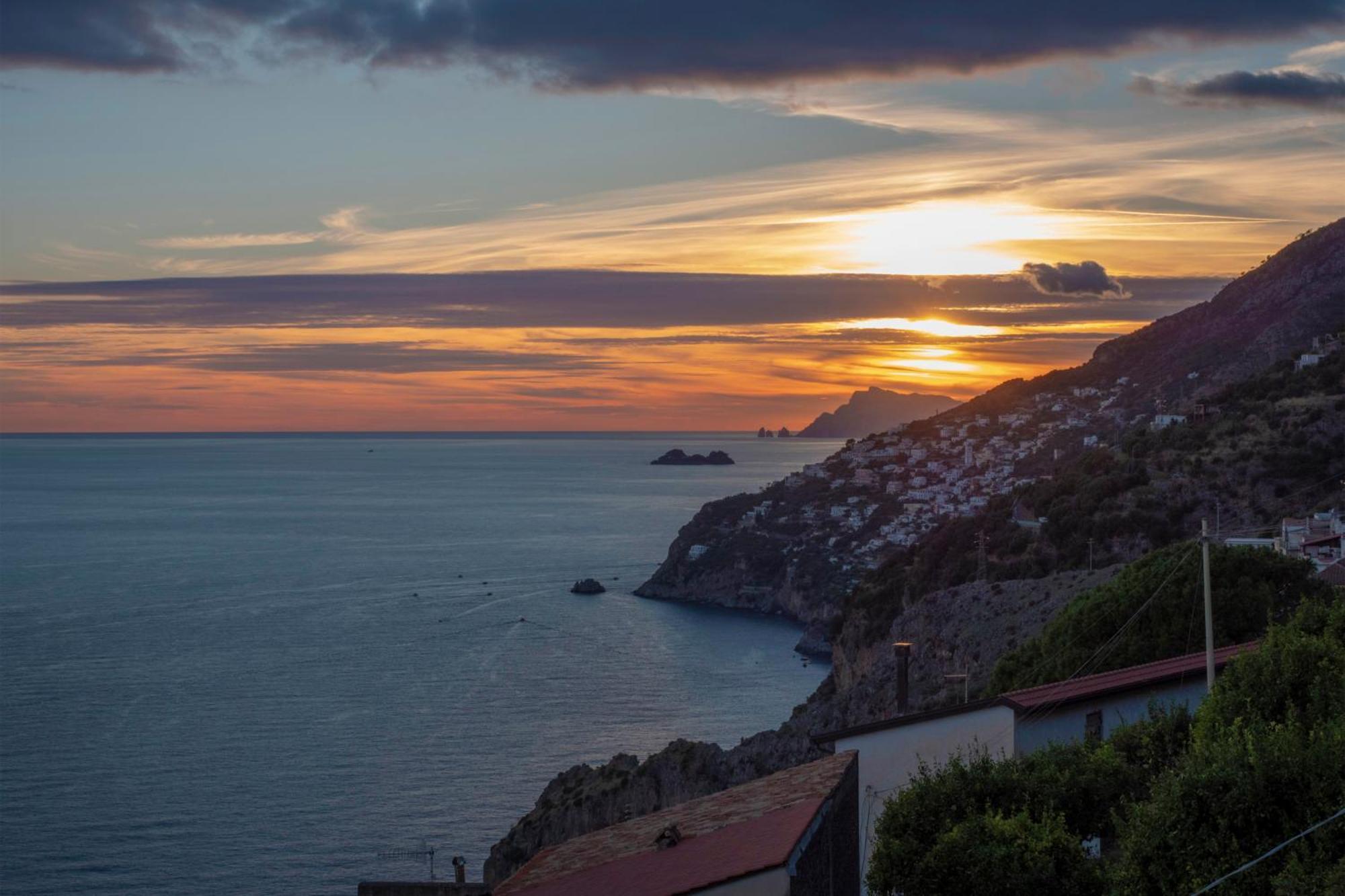 Casa Serena With Sea View Conca dei Marini Exterior foto
